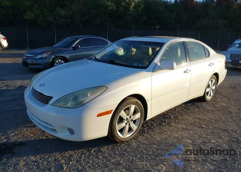 2005 Lexus Es 330 from USA, damaged, VIN JTHBA30G555125072